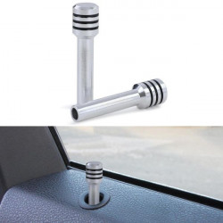 Manopole di bloccaggio della portiera in alluminio Lucidato adatto per BMW 3 Series E36 90-96 E30 83-90