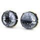 Fari Luci anteriori chiare scure con croce per VW Golf 1 + Cabrio 74-83 | race-shop.it