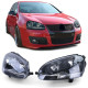 Fari RACES fari anteriori (Sport) per version VW Golf 5 + Jetta 3, nero | race-shop.it