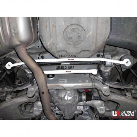 Strutbars (montanti) BMW 520/525 F10 10+ UltraRacing a 2 punti Barra inferiore dell`assale anteriore 1867 | race-shop.it