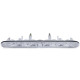 Fari RACES terzo stop per Peugeot 206 3D/5D 98-09, trasparente | race-shop.it