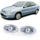 Fari Indicatore di direzione laterale Vetro Trasparente cromo Coppia per Citroen C2 C3 C5 Xsara N1 N2 N68 | race-shop.it