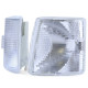 Fari Indicatore di direzione Bianco Coppia Sinistra destra per VW T4 Bus + Transporter 90-04 | race-shop.it