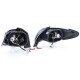 Fari RACES fanali posteriori per full Peugeot 206 CC Coupe Cabrio 00-08, trasparente, cromo | race-shop.it