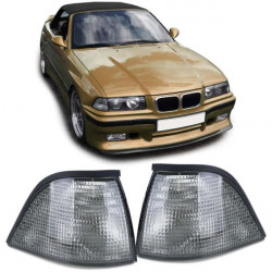 Indicatore di direzione (coppia) Nero/scuro adatta a BMW 3 Series E36 Coupe Convertible 91-99