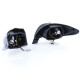 Fari RACES fanali posteriori per Peugeot 206 hatchback 3D/5D 98-09, trasparente, nero | race-shop.it