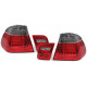 Fari RACES fanali posteriori a LED per facelift look BMW 3 series E46 sedan 98-01, rosso-nero | race-shop.it