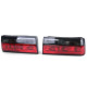 Fari RACES fanali posteriori per BMW 3 Series E30 Facelift, rosso-nero, trasparente | race-shop.it