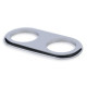 Body kit e accessori visivi Coperchio a doppia ghiera in acciaio inox adatto per Mazda MX-5 NA 89-98 | race-shop.it