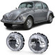 Fari RACES fari anteriori (Angel Eyes, Crosshair) per VW Beetle + Convertible 73, trasparente, nero | race-shop.it