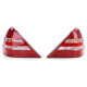 Fari RACES fanali posteriori a LED per Mercedes SLK R170 96-04, rosso-trasparente, trasparente | race-shop.it