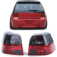Osvetlenie Vetro Trasparente Celis Fanale posteriores Nera Rosso per VW Golf 4 sedan 97-03 | race-shop.it