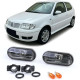 Fari Vetro Trasparente indicatori di direzione laterali neri cromo Nero Fumo per VW Lupo Fox Polo 6N 6N2 | race-shop.it