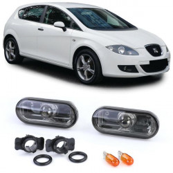 RACES frecce laterali per Seat Ibiza 3 Leon Toledo Cordoba, cromo nero, trasparente