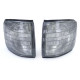Fari Indicatore di direzione Nero Fumo per Mercedes S-Class Coupe C126 SEC 80-91 | race-shop.it