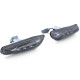 Fari RACES frecce laterali a LED per BMW E46 E60 E61 X3 E83, nero-fumé | race-shop.it