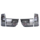 Fari RACES fanali posteriori per BMW X5 E53 99-03, nero-fumé, trasparente | race-shop.it