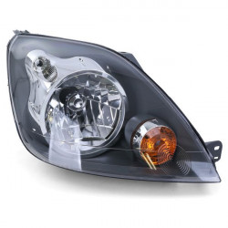 Faro H4 Nero con motore destra per Ford Fiesta JH JD 05-07