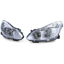 RACES fari anteriori per Opel Corsa D 06-11 (H1/H7)