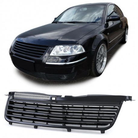 Body kit e accessori visivi Griglia sportiva senza emblema Nero per VW Passat 3BG Sedan Variant 00-05 | race-shop.it
