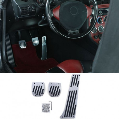 Pedali e accessori Set di pedali in alluminio per auto a cambio adatto per BMW 3 series E30 E36 E46 E90 E91 E92 E93 | race-shop.it