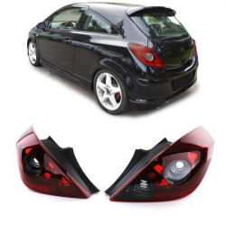 Fanali posteriori OPC Fumo ottico per Opel Corsa D 3 doors da 06