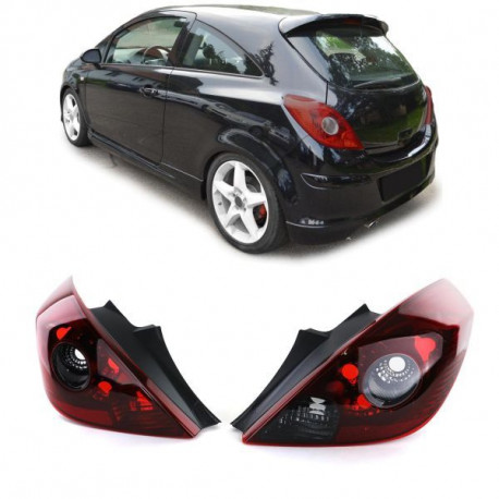 Fari Fanali posteriori OPC Fumo ottico per Opel Corsa D 3 doors da 06 | race-shop.it