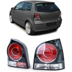 Fanale posteriore Nero per VW Polo 9N3 05-09