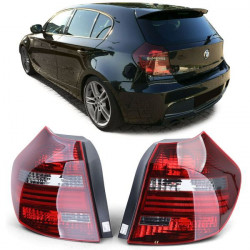 Fanali posteriori Coppia Nero/scuro TYC adatto per BMW E81 E87 07-12
