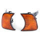 Fari Indicatore di direzione Arancione Coppia Destra Sinistra per BMW 5 Series E34 87-97 | race-shop.it