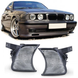 Indicatore di direzione Nero/scuro Coppia Sinistra destra per BMW 5 Series E34 87-97
