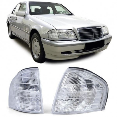 Fari Indicatore di direzione con Coppia per Mercedes C class W202 sedan S202 station wagon 93-01 | race-shop.it