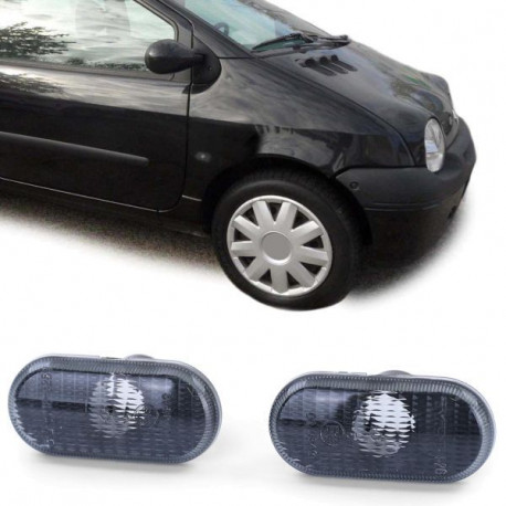 Fari Indicatore di direzione laterale Coppia Nero Fumo per Renault 19 Clio 1 2 Twingo Megane 1 Laguna | race-shop.it
