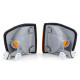 Fari RACES frecce anteriori per Mercedes C126 Coupe SEC 81-91, arancione | race-shop.it