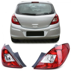 RACES fanali posteriori per Opel Corsa D 5D 06