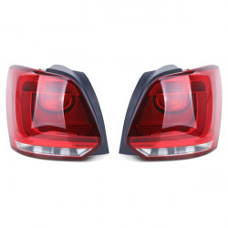 Tail lights Coppia Destra sinistra per VW Polo 6R 09-14