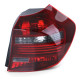 Fari RACES fanale posteriore a LED per BMW E81 E87 (TYC), nero-fumé, destro | race-shop.it