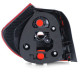 Fari RACES fanale posteriore a LED per BMW E81 E87 (TYC), nero-fumé, destro | race-shop.it