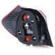 Fari RACES fanale posteriore a LED per BMW E81 E87 (TYC), nero-fumé, destro | race-shop.it