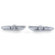 Fari RACES frecce laterali per BMW E90 E91 05-11 E92 E93 06- 1 Series E82 E88, bianco | race-shop.it