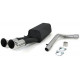 Cat backs RACES Silenziatore posteriore sportivo 2X76 DTM per Audi A4 Sedan Avant B5 94-01 | race-shop.it