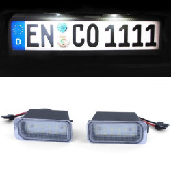 LED Luce targa bianca 6000K per Jaguar XJ X351 09-16 XF X250 08-15