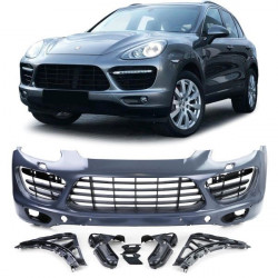 Paraurti anteriore turbo ottica per Porsche Cayenne 958 92A prefacelift 10-14