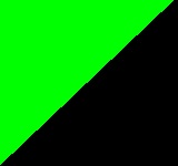 nero / verde