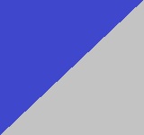 Argentato / blu